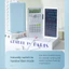 Máy tính khoa học YUJUNI với Notepad LCD, Máy tính toán có thể gập lại di động, Bảng viết tay 12 chữ số chức năng 2 TRONG 1 Văn phòng trường học