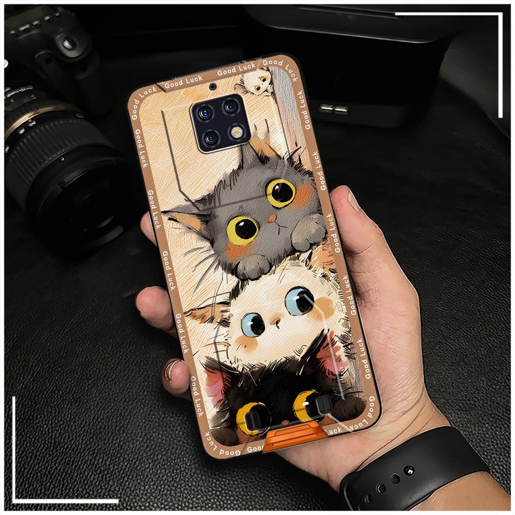 Bảo Vệ Động Vật Ốp lưng Oukitel WP6 Bền Túi Mềm Thiết Kế Thời Trang Chống Bụi Thấm Nước Graffiti Bọc Toàn Bộ