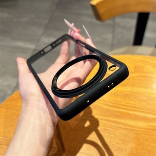 Ốp điện thoại di động dùng cho OPPOfindx8ultra gọng kim loại có độ trong suốt cao PC Ốp lưng mềm chống rơi mẫu mới đơn giản