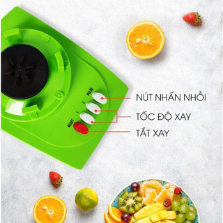 Máy xay sinh tố Sowun SW 5509 công suất 350W 3 cối thủy tinh, lưỡi thép không gỉ