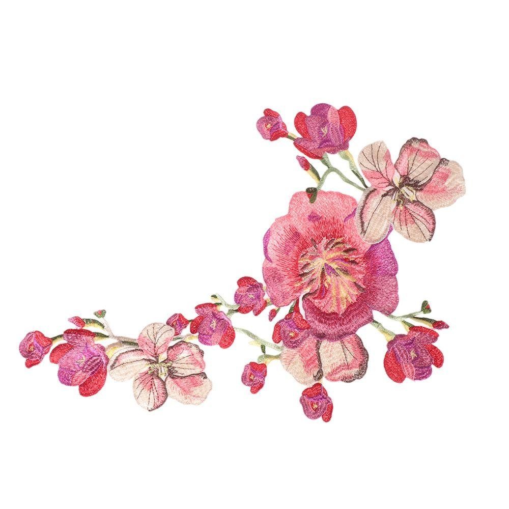 HIGHVIEWLS Hoa Thêu Táo, May Trên Sang Trọng DIY Quần Áo Phụ Kiện, Nhiều Màu Sắc Handmade DIY Táo Miếng Dán Đầm May Vá Áo Choàng Dạ Hội