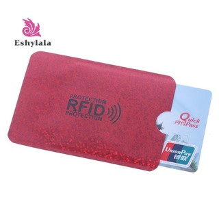 10 Chiếc Hộp Đựng Thẻ Ngân Hàng RFID Hỗn Hợp Bảo Vệ Che Chắn NFC Chống Trộm Thẻ [MỚI]