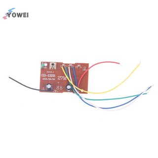 YOWEI 6CH 2.4G Điều Khiển Từ Xa Chất Lượng Cao 27 MHz Mạch PCB Bộ Thu Cho Xe RC Điều Khiển Từ Xa Đồ Chơi Phần VN