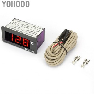Yohooo Bộ điều khiển nhiệt độ Yohooo-VN TPM-900 220V Máy đo bảng điều khiển bộ điều chỉnh nhiệt kỹ thuật số với cảm biến -40? -110? 20% - 85%