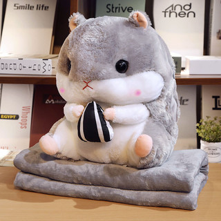 Gối Hamster Búp Bê Đệm Văn Phòng Ô Tô Gối Sinh Viên Ngủ Chăn Gối