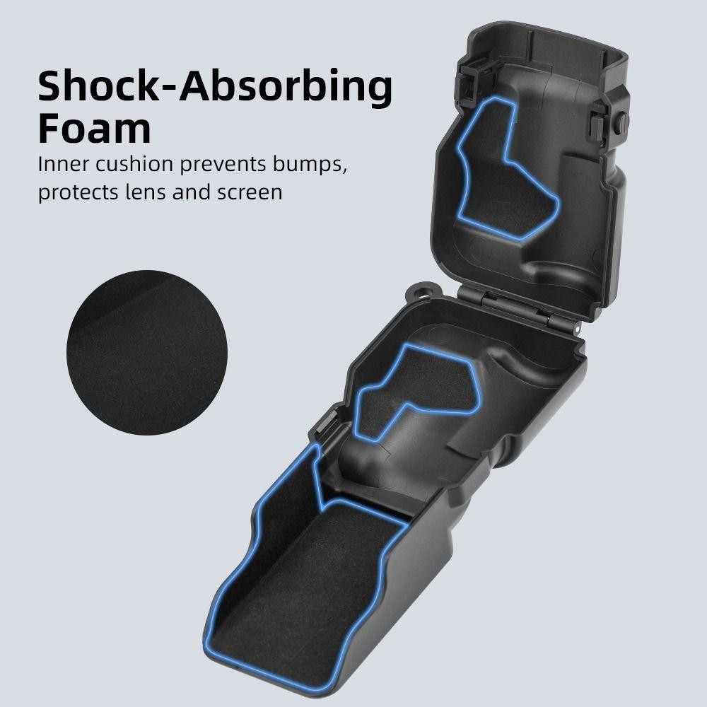 SNUGHOUSE Gimbal Vỏ bảo vệ, Flip Cover Bảo vệ màn hình chống bụi, Chống trầy xước Nhẹ với lớp lót mềm Vỏ bọc ống kính cho DJI Osmo Pocket 3 Phụ kiện máy ảnh