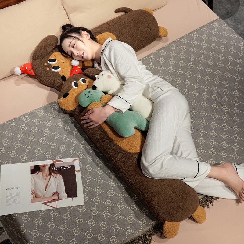 Dachshund Gối Dài Chó Con Sang Trọng Đồ Chơi Sofa Gối Trang Trí Nhà Quà Tặng | BigBuy360 - bigbuy360.vn