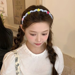 Băng đô gợn sóng hoa cúc màu kẹo có giá trị cao có băng đô răng