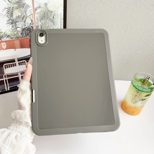Ốp Mềm Cho IPad Mini 4 5 6 7 8 9 10 11 A16 Air2 Air3 Air4 Air5 10.9 "IPad10.2" Pro11 Pro12,9 Air M2 M3 M4 Pro 11 13 2024 2025 Bao Khe Cắm Bút Chì