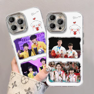 Bán Sản Phẩm Mới Shatou Sun Yingshawang Chuqin Sợi Lông Vũ Ốp Lưng Điện Thoại Iphone 15 14 Pro Max 13 12 Mini 11 Pro X XS XR 8 7 6 Plus Chất Lượng Cao