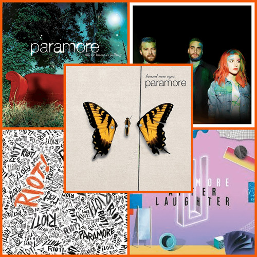 PARAMORE cds cd All We Know Is Falling Riot Brand New Eyes Paramore ...