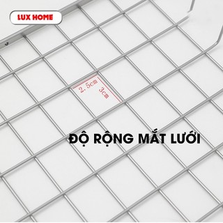 Khay Lưới Sắt Để Đồ Dưới Bàn Học, Kệ Khung Gài Tủ Bếp Siêu Gọn Gàng - Ngăn Kéo Size 33x23cm MAISON