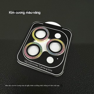 Miếng dán camera iPhone lấp lánh nhiều màu, chống trầy – Dành cho iPhone 17 16 15 14 13 12 11 Pro Max 11 12 13 mini