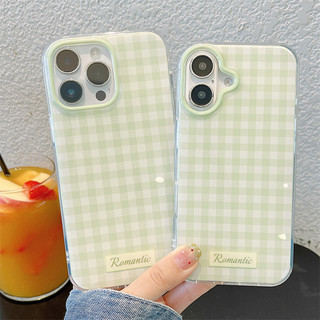 Nhỏ Tươi Lưới Xanh Cho iphone17 16promax 15promax 14 / 13 / 15 / 16 17pro iphone13 TPU iphone mới chống bụi