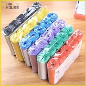 PlumHOUSE 5 Cuộn 1 Gói 100 Chiếc Hộ Gia Đình Dùng Một Lần Túi Đựng Rác Nhà Bếp Bảo Quản Túi Rác Vệ Sinh Túi Rác Túi Nhựa VN