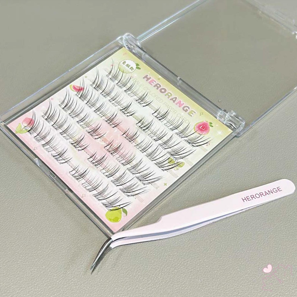 Lông mi giả lâu trôi màu đen DIY Thin Band Resuable Lash để mua sắm Hẹn hò Sử dụng hàng ngày