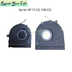 Quạt làm mát máy tính xách tay 5V cho HP ENVY 17-CG 17m-CG TPN-C146 17-cg1356 L87962 L87961-001 Bộ xử lý Quạt card đồ họa Mới
