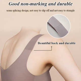 『 Brelira 』 Áo ngực không dây nâng và chống chảy xệ mềm mại plus size quần lót vô hình bảo vệ toàn diện