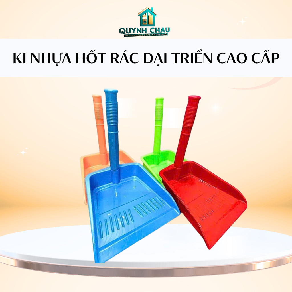 KY HỐT RÁC ĐẠI TRIỂN - Dụng Cụ Hốt Rác - Ky Hốt Rác - Xúc Rác Nhựa Cán ...