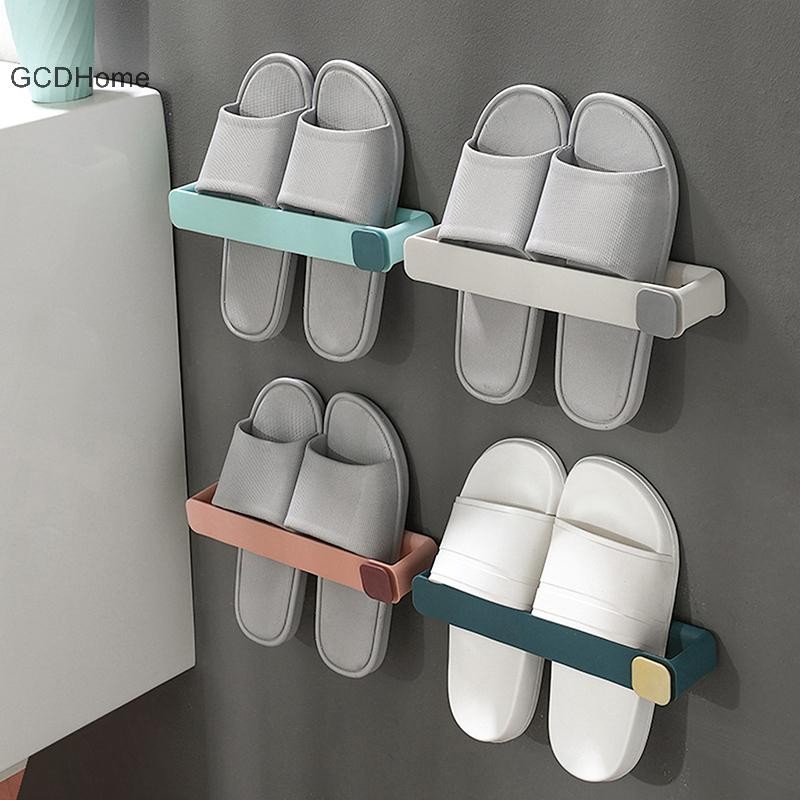 Kệ Dép Treo Tường GCDHome Khoan - Giá Để Giày Tiết Kiệm Không Gian 1 Tầng HOT