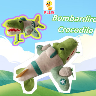 Thêm✨CHẤT LƯỢNG CAO✨Brainrot Soundboard Bombardier Crocodilo Sang Trọng Búp Bê Vui Nhộn Cá Sấu Sang Trọng Đồ Chơi Trao Đổi Đồ Chơi Quà Tặng Trẻ Em Quà Tặng Sinh Nhật Cặp Đôi
