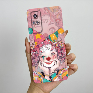Dành Cho Vivo Y51 2020 Ốp Điện Thoại Vivo Y31 2021 TPU Mềm Mờ Ốp Lưng Thẩm Mỹ Hoa Bướm Xinh Đẹp Vỏ Silicon Chống Sốc VIVOY51 VIVOY31 Vỏ
