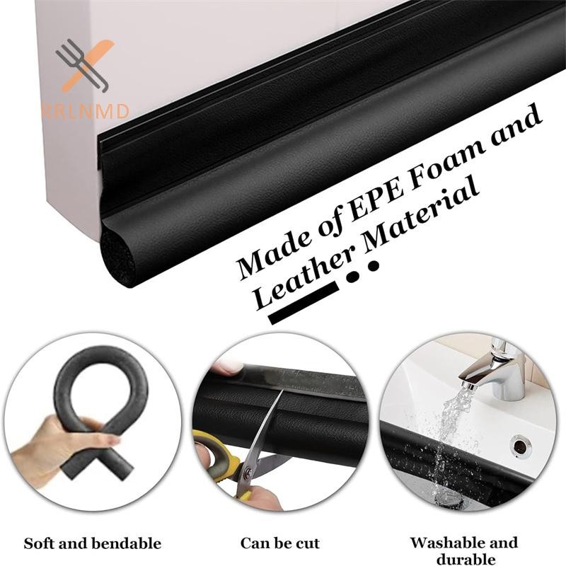 RRLNMD Under Door Draft Stopper Weather Stripper Door Seal - Seal Gap, Giảm tiếng ồn, không khí lạnh, bụi, gió / gió, đuổi côn trùng MỚI