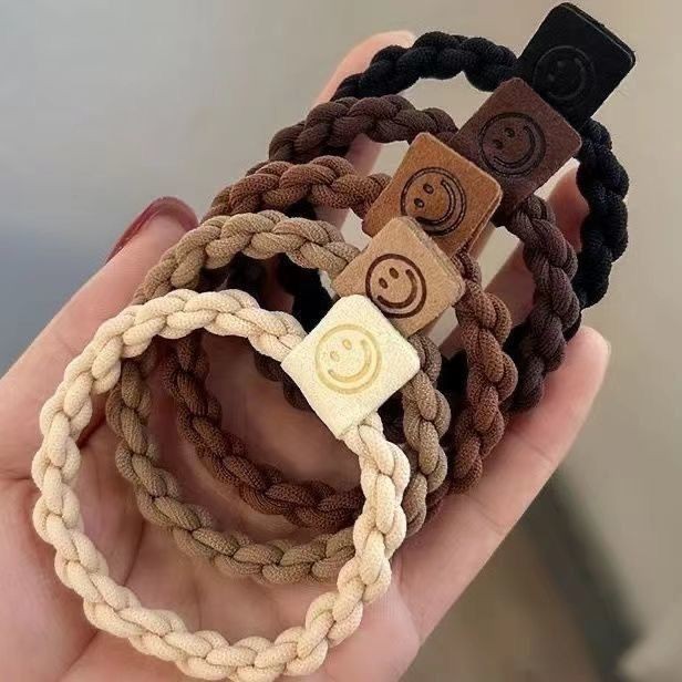 Dây buộc tóc có độ đàn hồi cao, bền, kiểu dáng đơn giản và thanh lịch, dây buộc tóc kiểu mới 2025 cho phụ nữ, phụ kiện tóc bán buôn