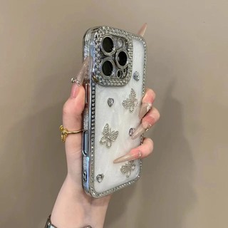 Vỏ điện thoại di động mũi khoan cạnh ống kính ba chiều cao cho iPhone16 15 14 13 12 11 Pro Max chống sốc bảo vệ camera chống rơi