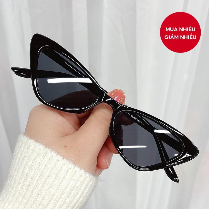 Kính râm mắt mèo Retro - Unisex Small Frame UV400 Vintage Shades ...
