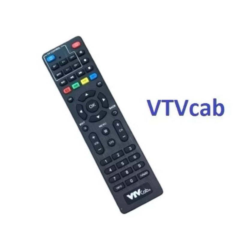 Remote Điều khiển đầu thu VTVCab đầu truyền hình cáp VTV loại mỏng ...