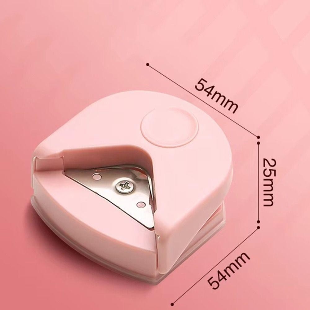 HIGHVIEWLS R4 Corner Rounder, DIY Scrapbook Craft Mini R4 Fillet Cutter, Di Động Góc Đấm Thẻ Ảnh Cắt Tròn