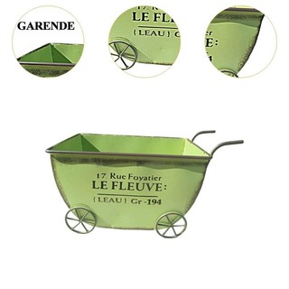 Xe đẩy hoa Garende Giá đỡ cây nhỏ gọn chắc chắn Trang trí nhỏ Chậu trồng cây cho sân trưng bày ngoài trời trong nhà