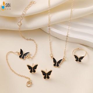 Vòng Tay Vòng Cổ Bông Tai Bộ Đầy Màu Sắc Tính Khí Bộ Trang Sức Quà Tặng Cho Kỷ Niệm Sinh Nhật Giáng Sinh