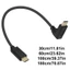 Btsg 90 Độ Góc Loại C Cáp Nam Đến Nam 10Gbps Truyền Dữ Liệu Góc Phải Dây Sạc USB Cho Điện Thoại Di Động