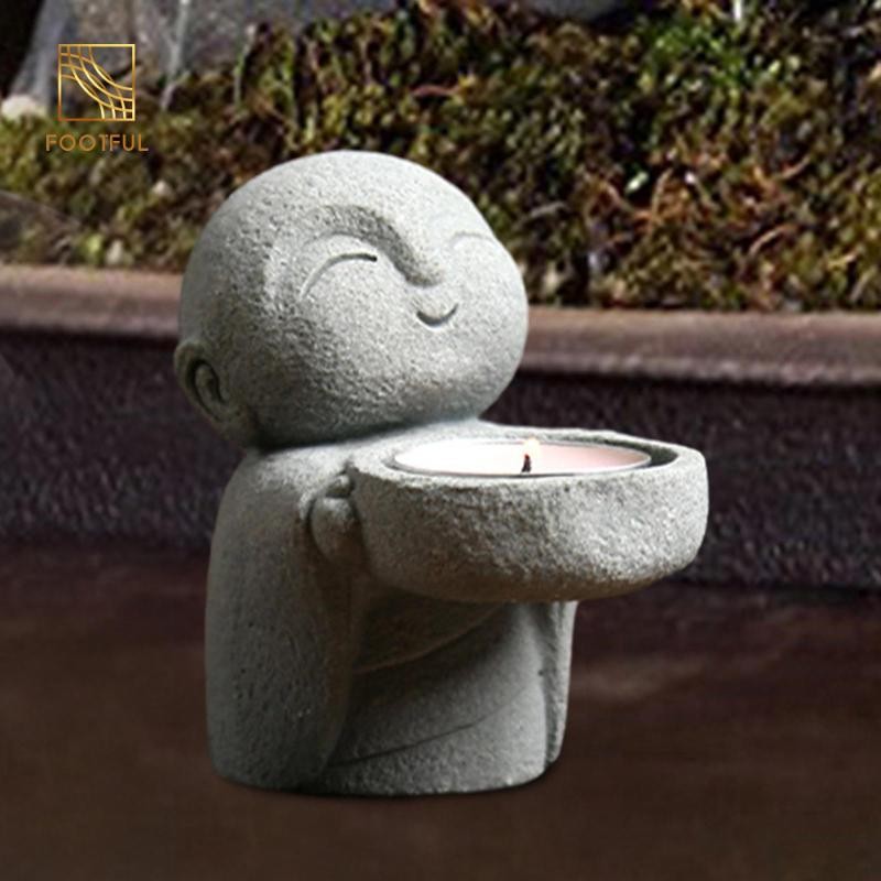 Tượng Phật, Chân nến Tealight Candleholder Candelabrum Tượng nhựa cho