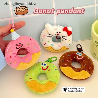 # yanddd # Sáng Tạo Dễ Thương Donut Động Vật Sang Trọng Móc Khóa Nhồi Bông Mềm Mặt Dây Chuyền Túi Hoạt Hình Charm Ba Lô Đồ Trang Trí Móc Khóa Ô Tô Quà Tặng.