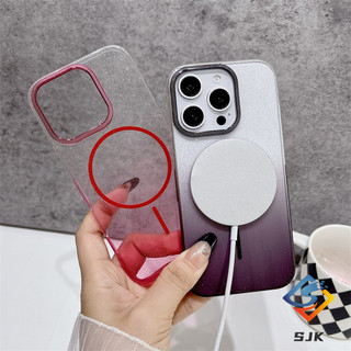 Ốp Lưng Acrylic Lấp Lánh Từ Tính Cho iPhone 16 15 14 13 12 11 Pro Max 14Plus 15Plus 16Plus Ốp Lưng Lấp Lánh Chống Sốc