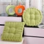 Đệm Ghế Tufted FUHUIOT, Thảm Ghế Dày Vuông / Tròn, Đệm Sofa Mềm Đa Năng Màu Trơn 40cm Học Sinh