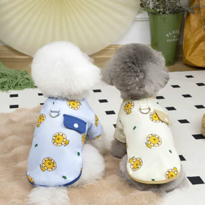 【Ready Stock】 2025 New Pet Clothing Dog Clothes New Pet Clothes Four-Legged Smile Four-Legged Sweater 524w