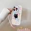 Ốp lưng iPhone mèo cho iPhone 16 15 14 13 12 11 Pro Pro Max 6 6S 7 8 Plus X XS XR XS Max Ốp lưng silicon TPU mềm