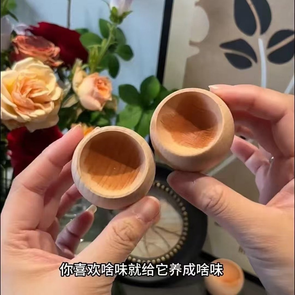 Máy khuếch tán Tumbler Bóng gỗ Máy khuếch tán tinh dầu Gỗ Xe hơi Văn phòng Trang trí phòng ngủ tại nhà