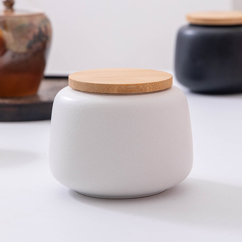 ✨Stoneware Trà Nồi Trà Gốm Kích Thước Nhỏ Di Động Mini Lưu Trữ Kín Nồi Hộ Gia Đình