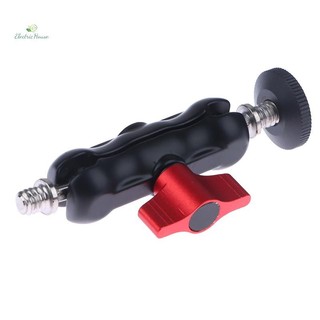 [Nhà Điện] Kẹp Hợp Kim Nhôm Có Kẹp Tay Đôi 1 / 4 '' 3 / 8 '' Lỗ Cho Điện Thoại Video Mount Camera Màn Hình Đèn LED Mic mới