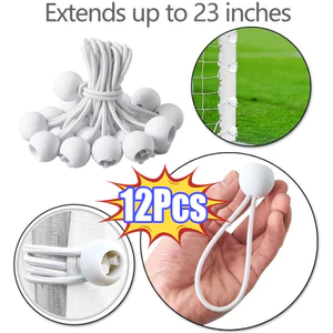 Kẹp Lều Đàn Hồi Bền 5 Kích Cỡ - Phù Hợp Cho Dụng Cụ Cắm Trại và Bảo Vệ Vỏ Ô Tô, Chống Thấm Nước