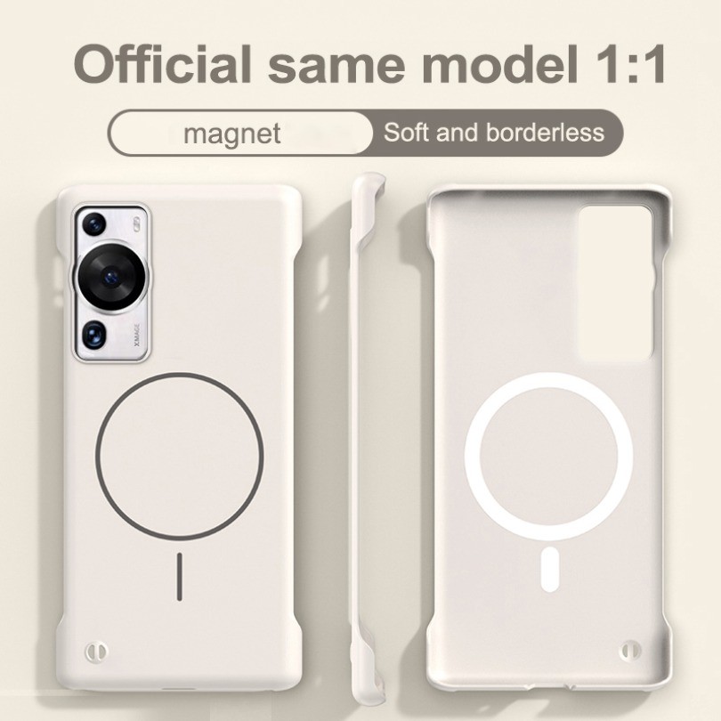 Ốp điện thoại làm mát không khung PC cứng siêu mỏng cho Huawei P60 P60 Pro Vỏ chống sốc từ tính