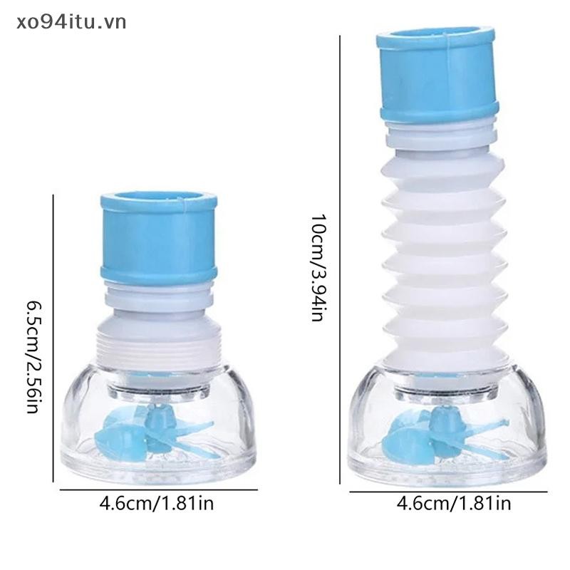 XOITU 360°Xoay Nối Dài Vòi Bếp Máy Sục Khí Ống Kính Thiên Văn er Lọc Khuếch Tán Tiết Kiệm Nước Vòi Tắm Kết Nối VN