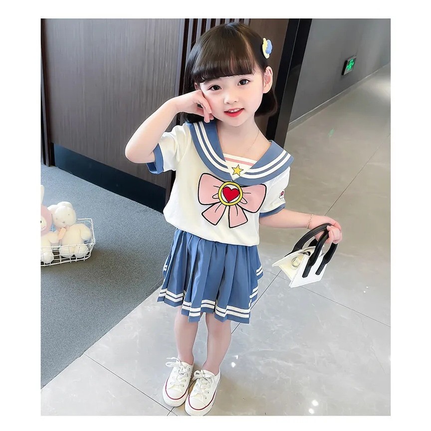 Mùa Hè Ultraman Giả Hai Mảnh 110-160CM Bé Trai Đẹp Trai Giữa Lớn Trẻ Em Trẻ Em Quần Áo Trẻ Em Quần Ngắn Tay Crop Quần Áo Trẻ Em Phù Hợp Với Hai Mảnh Phù Hợp Với PUWR Hợp Thời Trang