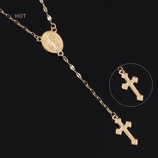JULYHOT Thời Trang Vintage Christian Thánh Giá Tôn Giáo Mặt Dây Chuyền Vòng Cổ Đức Trinh Nữ Maria sel Tòn Ten Xương Đòn Dây Xích Dành Cho Nữ Quyến Rũ Trang Sức Quà Tặng Massivedeals
