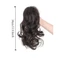 DARON Đuôi ngựa xoăn gợn sóng ngắn, Kẹp móng vuốt tổng hợp 12 inch Phần mở rộng đuôi ngựa, Kẹp tự nhiên giả bằng sợi chịu nhiệt trong tóc đuôi ngựa hàng ngày